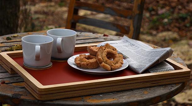 Door County Tray in Shale - Function