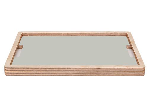 Door County Tray in Smoke Grey - Function