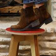 Driftless Stool - Barn Red Linoleum Top - Function